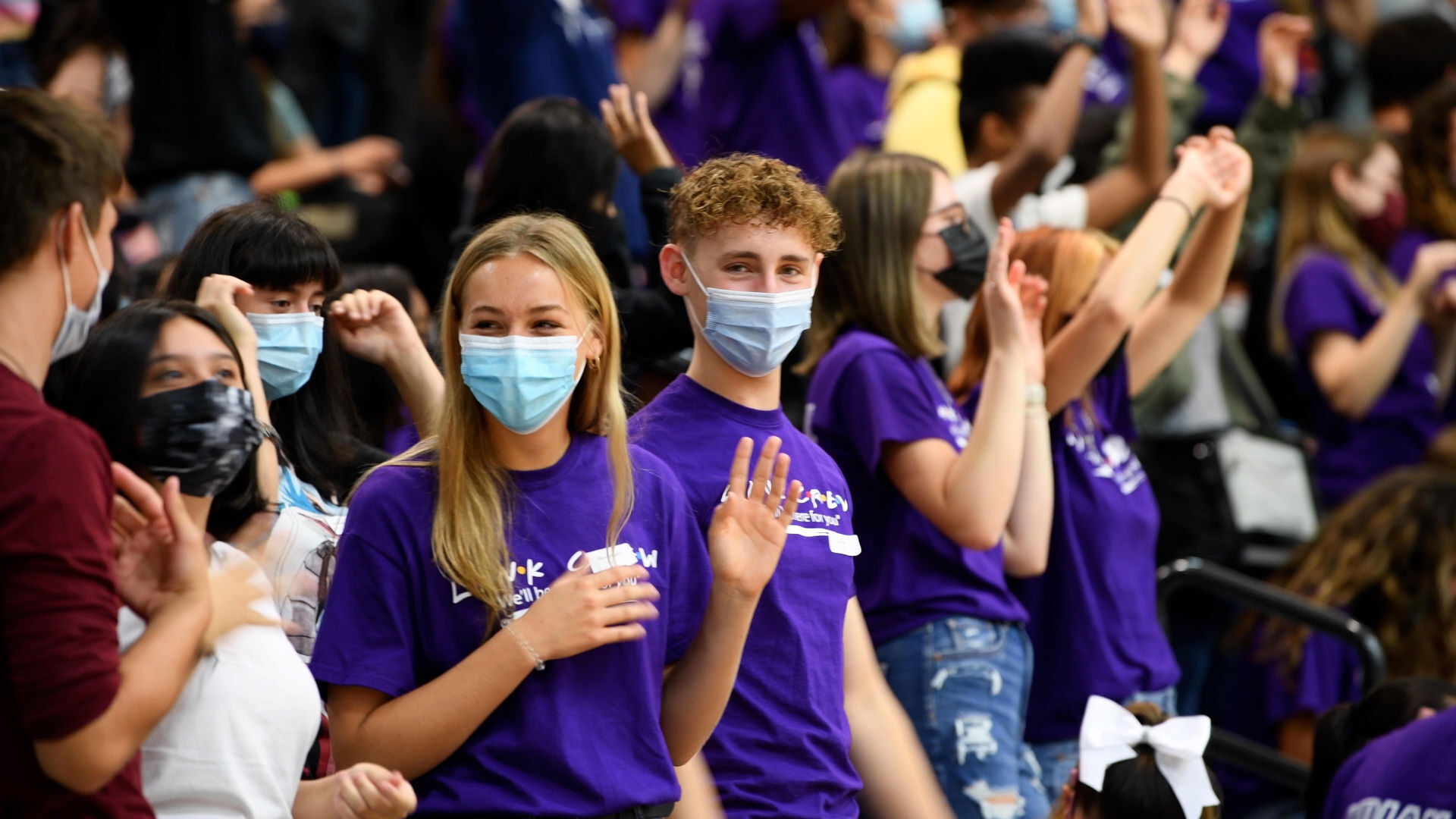 First Day of School at Indian Trail High School and Academy